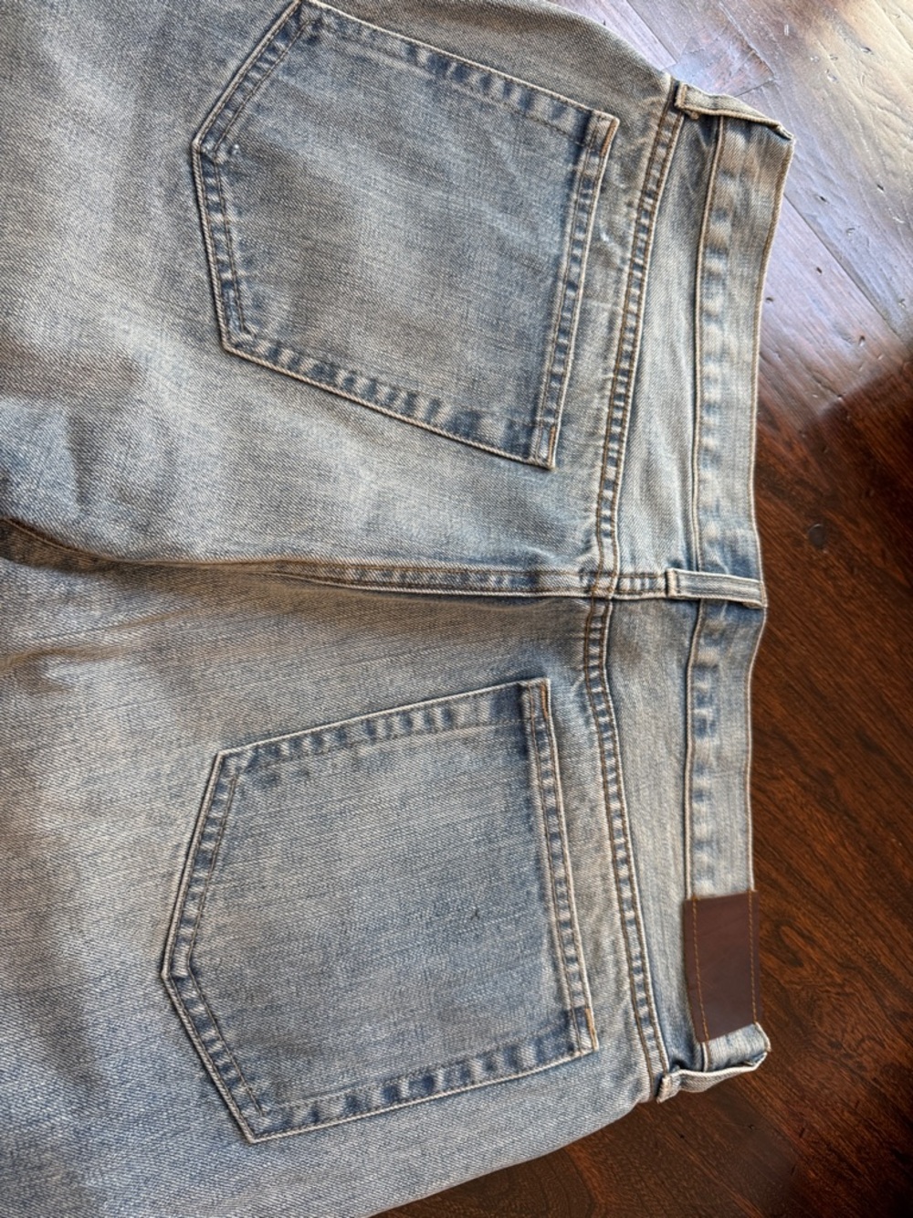 J. Crew Men's Light Blue Slim Straight Jeans,Model 770